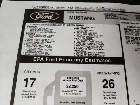 Used 2012 Ford Mustang Boss 302 RWD image 36