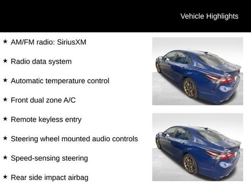 Used 2024 Toyota Camry SE AWD/4WD image 8