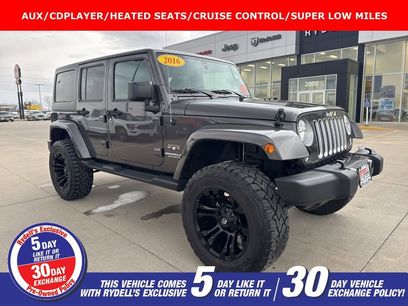 Used 2016 Jeep Wrangler Unlimited Sahara w/ Connectivity Group