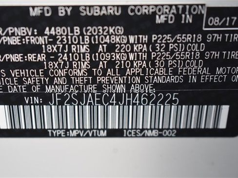 Used 2018 Subaru Forester 2.5i Premium w/ Popular Package #2A image 35