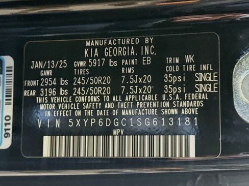 Used 2025 Kia Telluride S AWD/4WD image 12