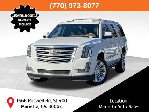 Used 2016 Cadillac Escalade ESV Platinum image 1