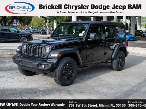 New 2026 Jeep Wrangler Sport image 1