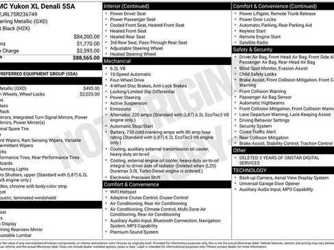 Used 2025 GMC Yukon XL Denali AWD/4WD image 10