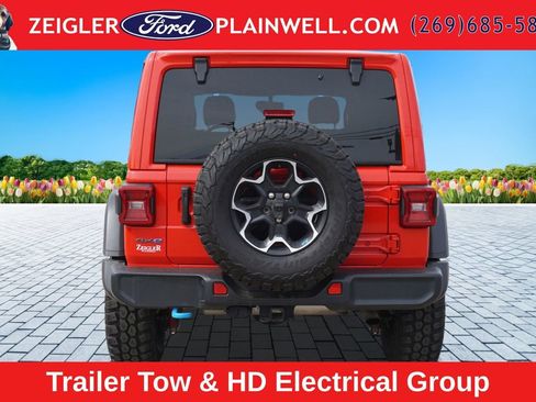 Used 2022 Jeep Wrangler Unlimited Rubicon 4xe w/ Cold Weather Group AWD/4WD image 4