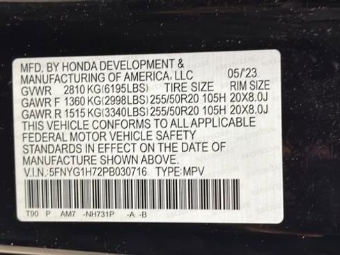 Used 2023 Honda Pilot Touring image 35