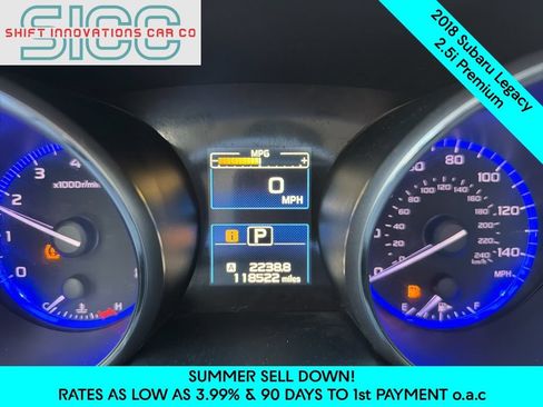 Used 2018 Subaru Legacy 2.5i Premium w/ Popular Package #1 AWD/4WD image 6
