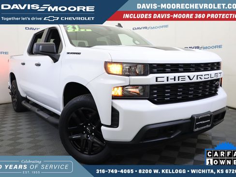 Used 2021 Chevrolet Silverado 1500 Custom w/ Rally Edition image 1