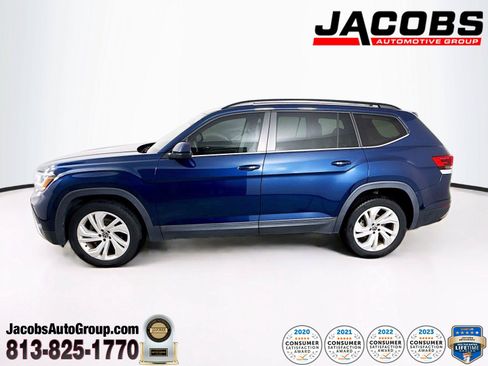 Used 2021 Volkswagen Atlas SE w/ Towing Package FWD image 1