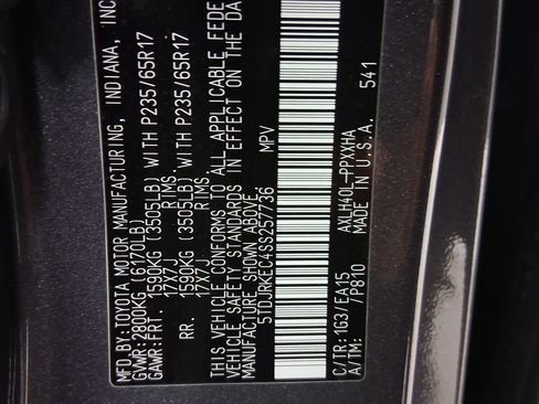 Used 2025 Toyota Sienna XLE w/ XLE Plus Package FWD image 24