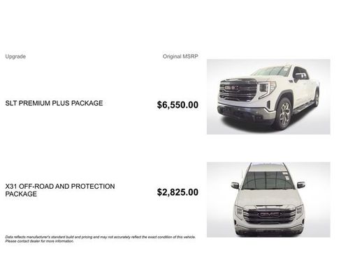 Used 2023 GMC Sierra 1500 SLT w/ SLT Premium Plus Package AWD/4WD image 3