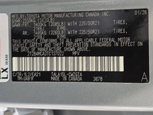 New 2026 Lexus RX 350 F Sport image 36