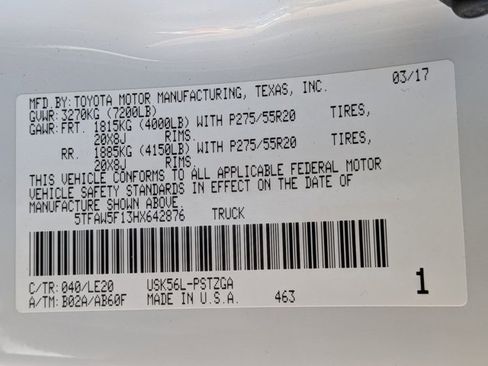 Used 2017 Toyota Tundra Platinum image 26