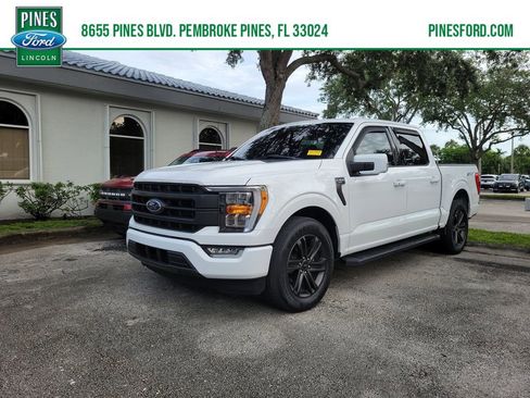 Used 2022 Ford F150 Lariat RWD image 1