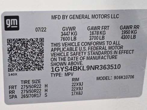 Used 2022 Cadillac Escalade Premium Luxury image 17