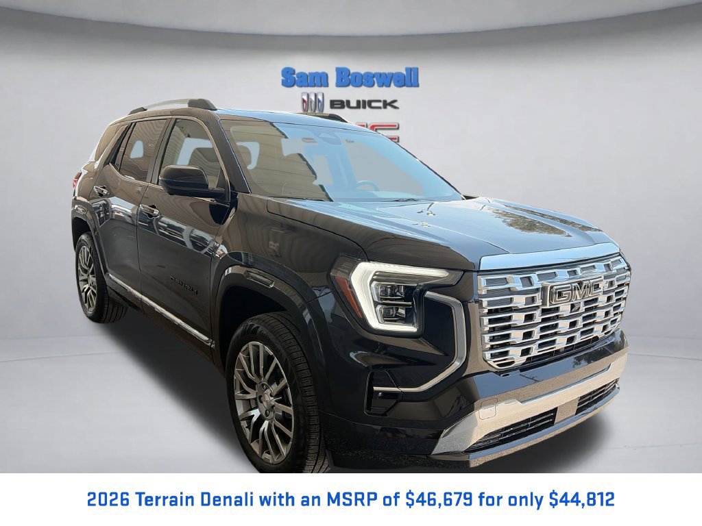 New 2026 GMC Terrain Denali w/ LPO, Black Badging Package AWD/4WD image 1