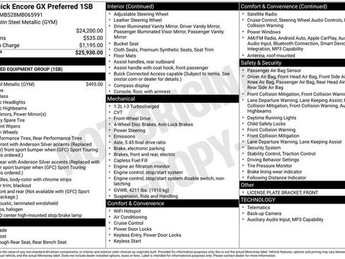 Used 2021 Buick Encore GX Preferred image 12