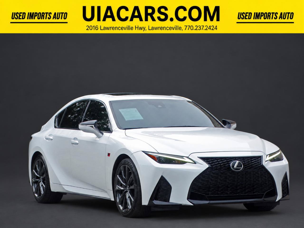 Used 2021 Lexus IS 350 F Sport w/ Navigation Package RWD image 4