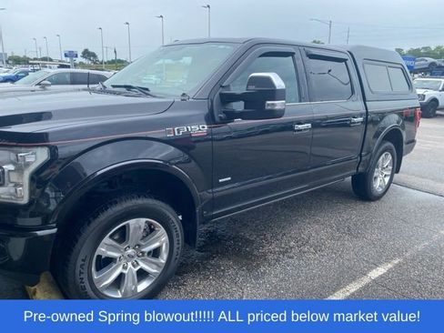 Used 2015 Ford F150 Platinum w/ Equipment Group 701A Luxury AWD/4WD image 3