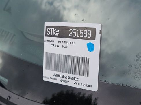 New 2025 MAZDA MX-5 Miata Grand Touring w/ Weather Package image 21