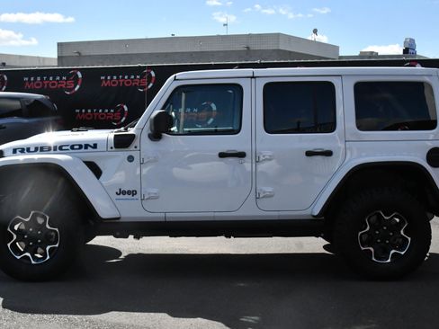 Used 2023 Jeep Wrangler Unlimited Rubicon 4xe w/ Steel Bumper Group image 4