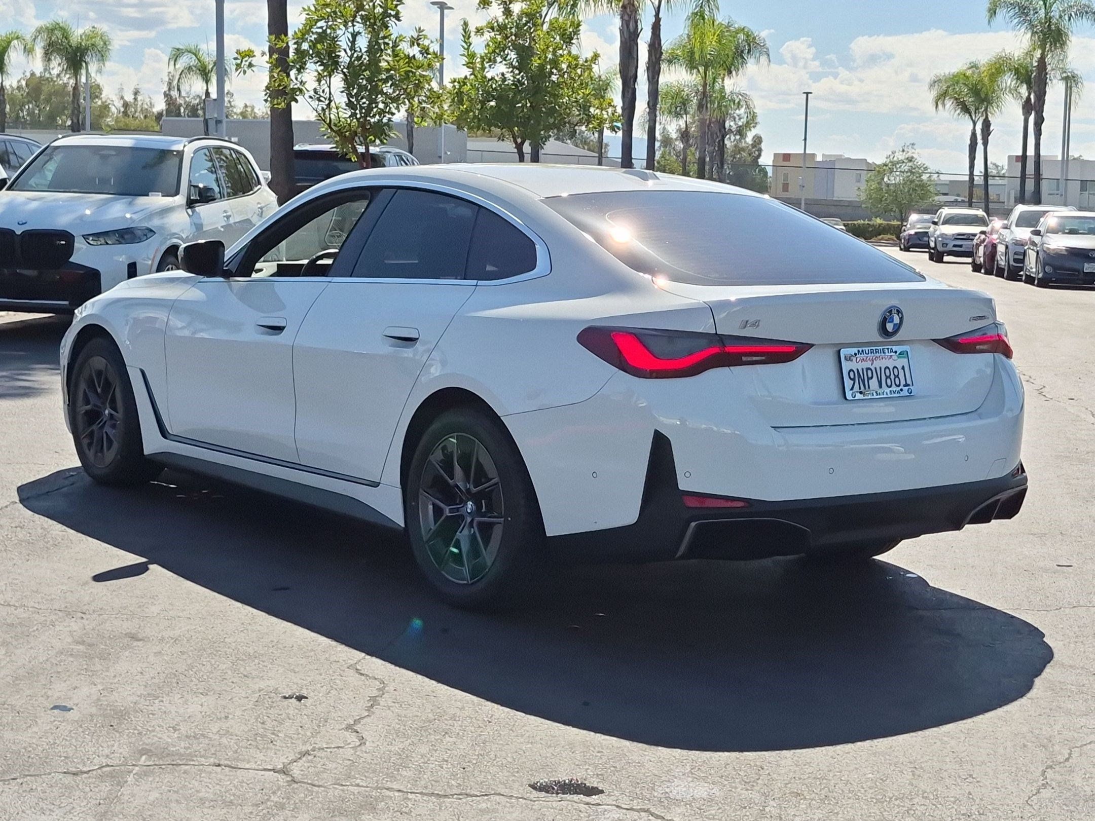 Certified 2024 BMW i4 eDrive35 w/ Convenience Package RWD image 8