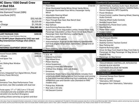 Used 2015 GMC Sierra 1500 Denali w/ Driver Alert Package image 22