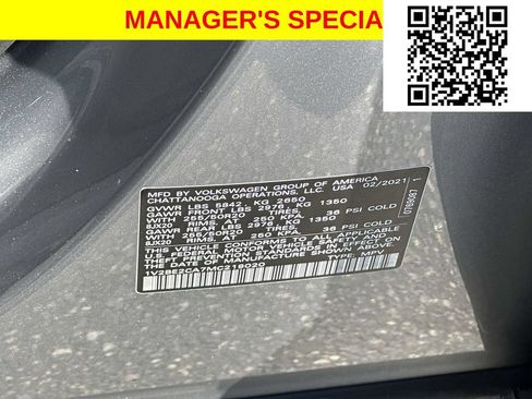 Used 2021 Volkswagen Atlas Cross Sport SEL AWD/4WD image 18