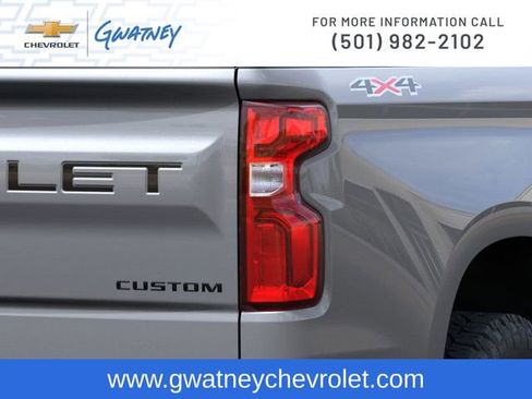 New 2026 Chevrolet Silverado 1500 Custom w/ Turbomax Blackout Package AWD/4WD image 11