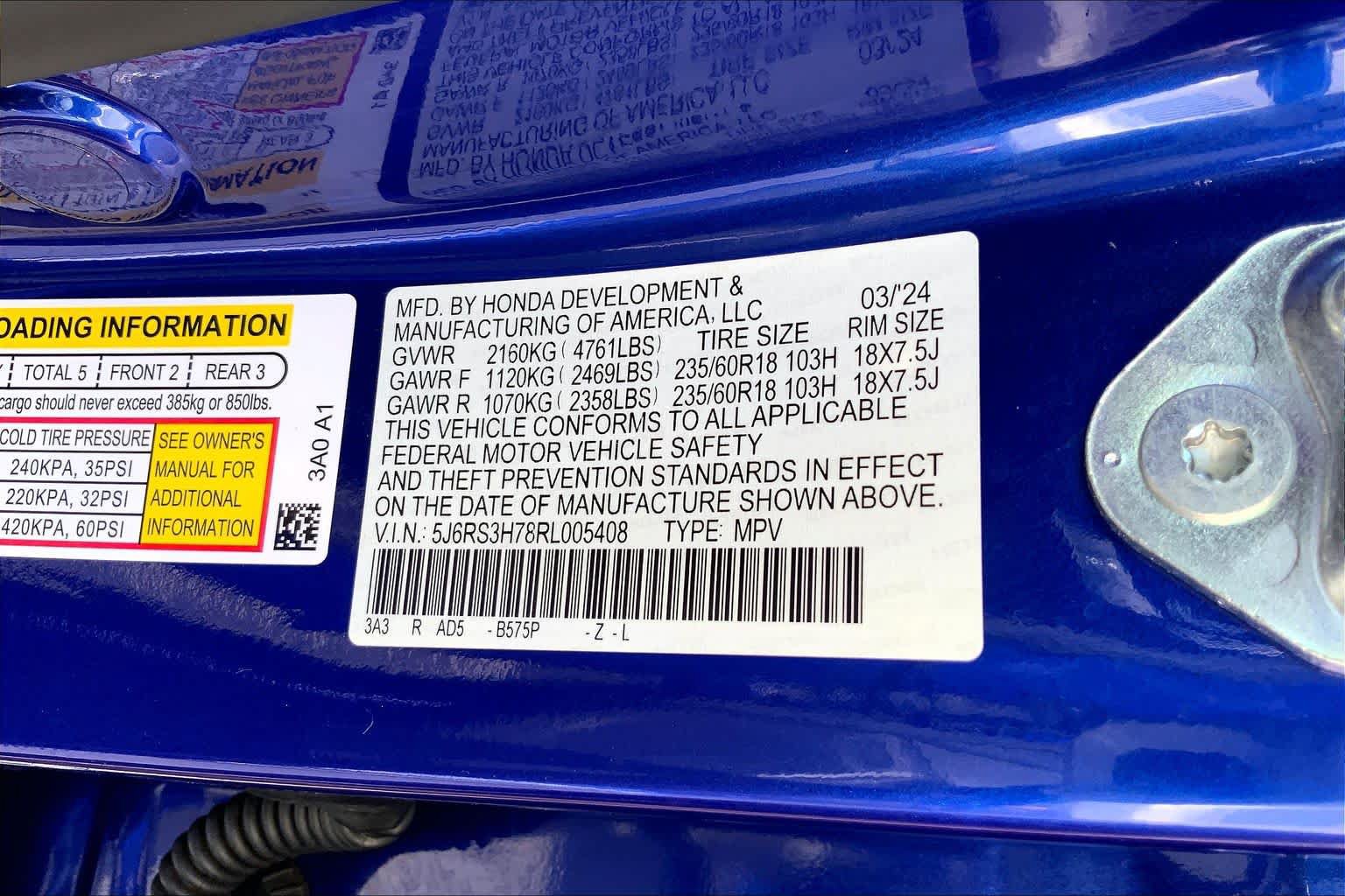Used 2024 Honda CR-V EX-L image 36