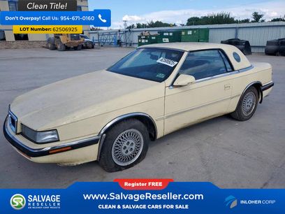 Used 1991 Chrysler TC by Maserati