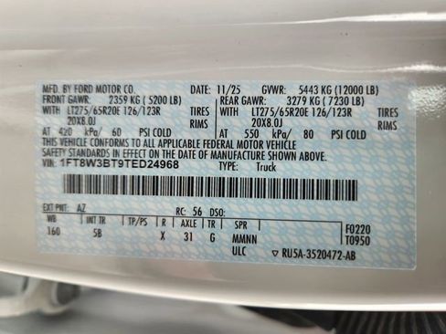 New 2026 Ford F350 Lariat w/ Lariat Premium Package AWD/4WD image 24