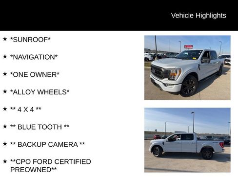 Certified 2022 Ford F150 XLT w/ Equipment Group 302A High image 4