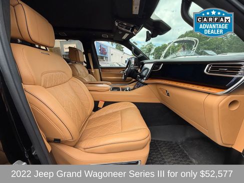 Used 2022 Jeep Grand Wagoneer Series III w/ Rear Seat Video Group 1 AWD/4WD image 18