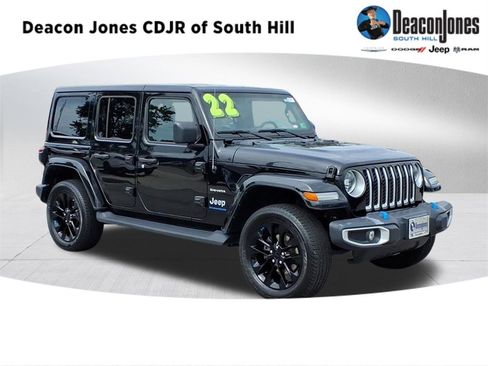 Used 2023 Jeep Wrangler Unlimited Sahara w/ Cold Weather Group image 1