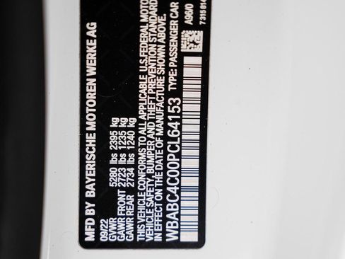 Used 2023 BMW M850i xDrive Coupe w/ M Sport Professional Package image 59