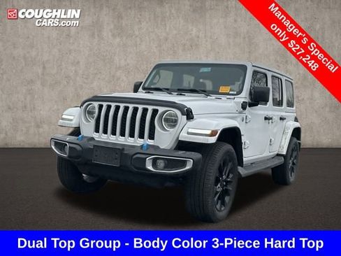 Used 2022 Jeep Wrangler Unlimited Sahara w/ Dual Top Group image 4