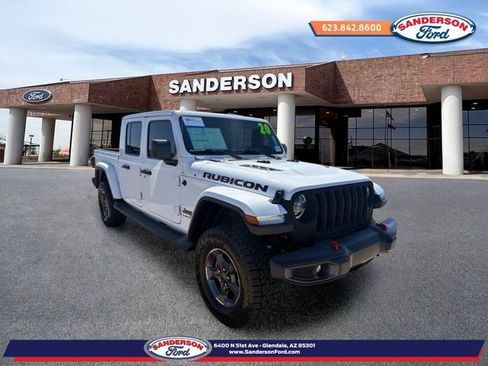 Used 2020 Jeep Gladiator Rubicon w/ LED Lighting Group AWD/4WD image 1