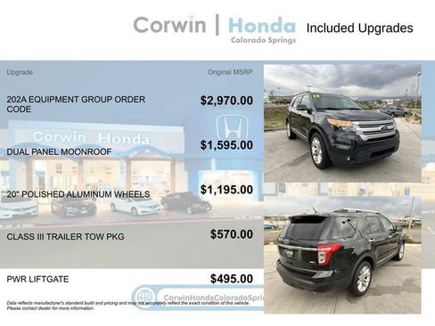 Used 2013 Ford Explorer XLT AWD/4WD image 4