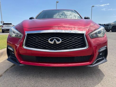 Used 2020 INFINITI Q50 Red Sport 400 w/ Cargo Package AWD/4WD image 2