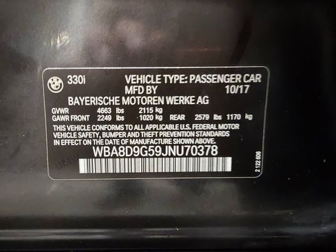 Used 2018 BMW 330i xDrive Sedan AWD/4WD image 29