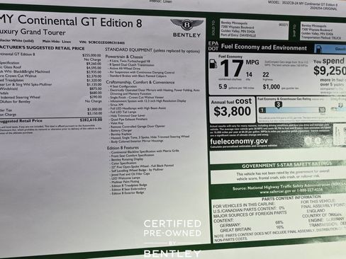 Used 2024 Bentley Continental GT image 43