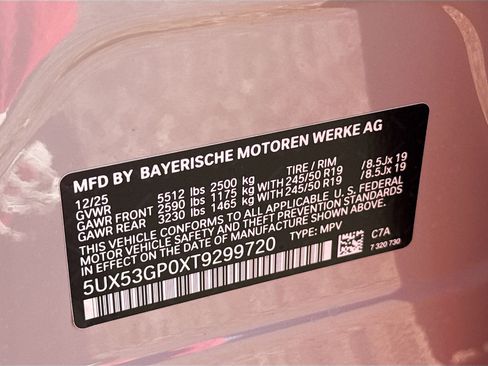 New 2026 BMW X3 xDrive30 w/ Convenience Package image 44