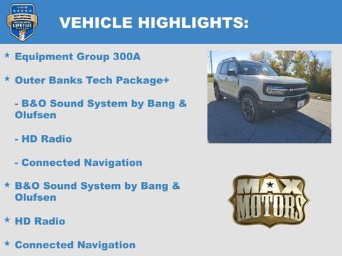 New 2025 Ford Bronco Sport Outer Banks w/ Outer Banks Tech Package+ image 6