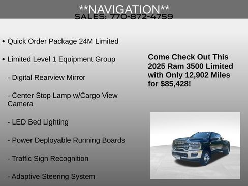 Used 2025 RAM 3500 Limited AWD/4WD image 6