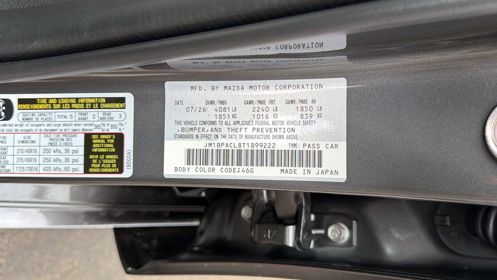 New 2026 MAZDA MAZDA3 2.5 S Sedan w/ Preferred Pkg FWD image 27
