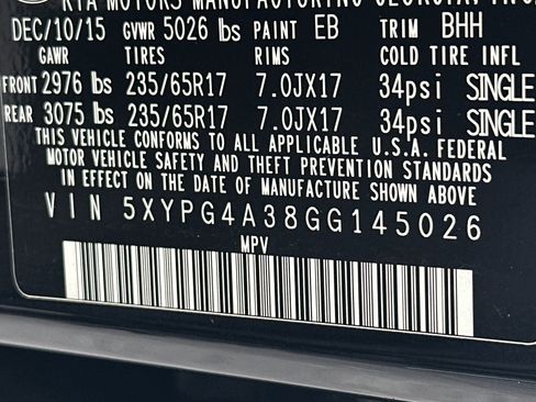 Used 2016 Kia Sorento FWD image 32