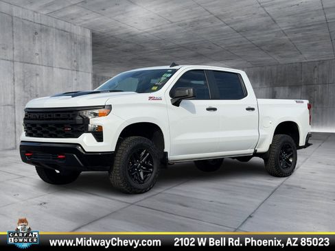 Certified 2025 Chevrolet Silverado 1500 Custom Trail Boss image 1
