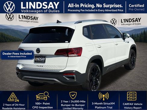 Used 2023 Volkswagen Taos SE w/ Black Wheel Package FWD image 8