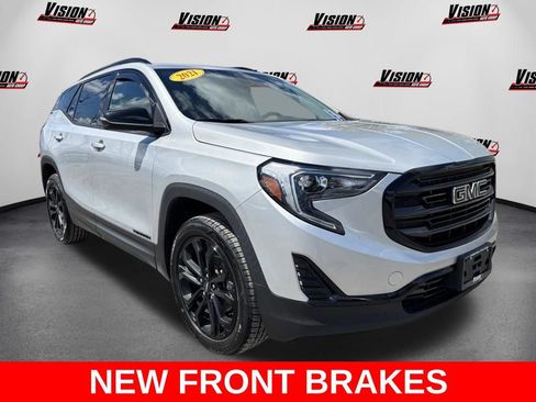 Used 2021 GMC Terrain SLE w/ Driver Convenience Package AWD/4WD image 3